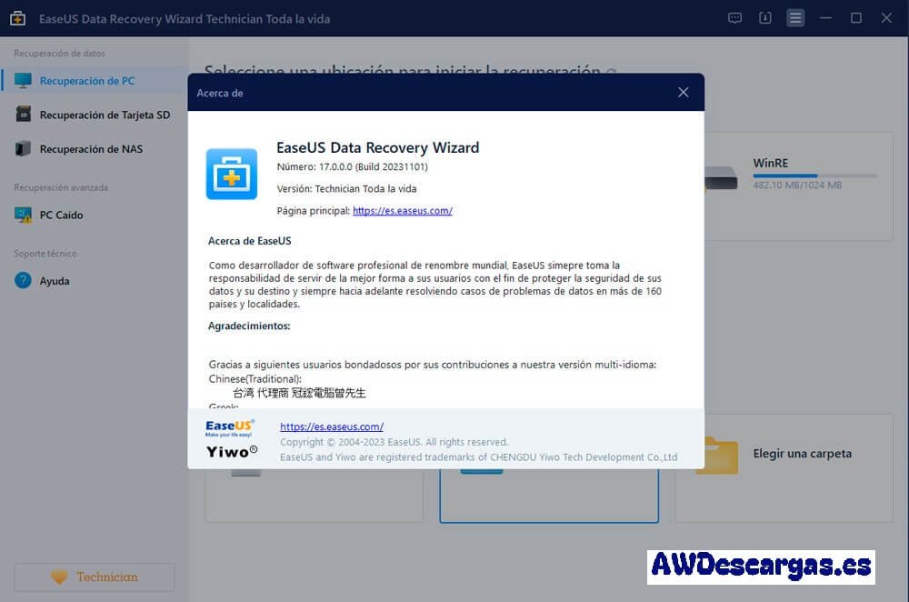 EaseUS Data Recovery Wizard Full Mega