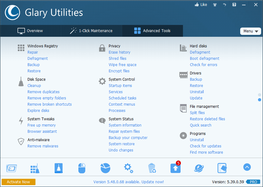 glary utilities pro 6 serial