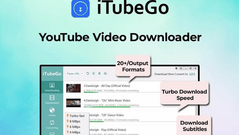 iTubeGo YouTube Downloader Full Mega