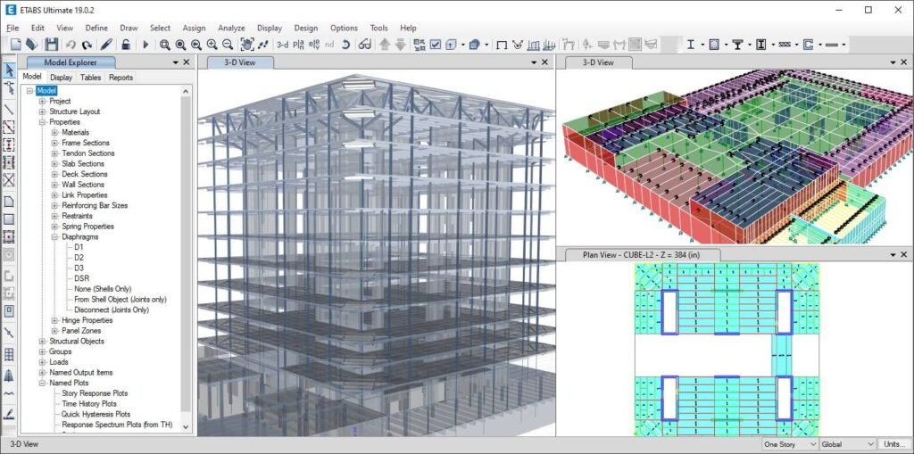 Descargar CSI ETABS Ultimate 2025