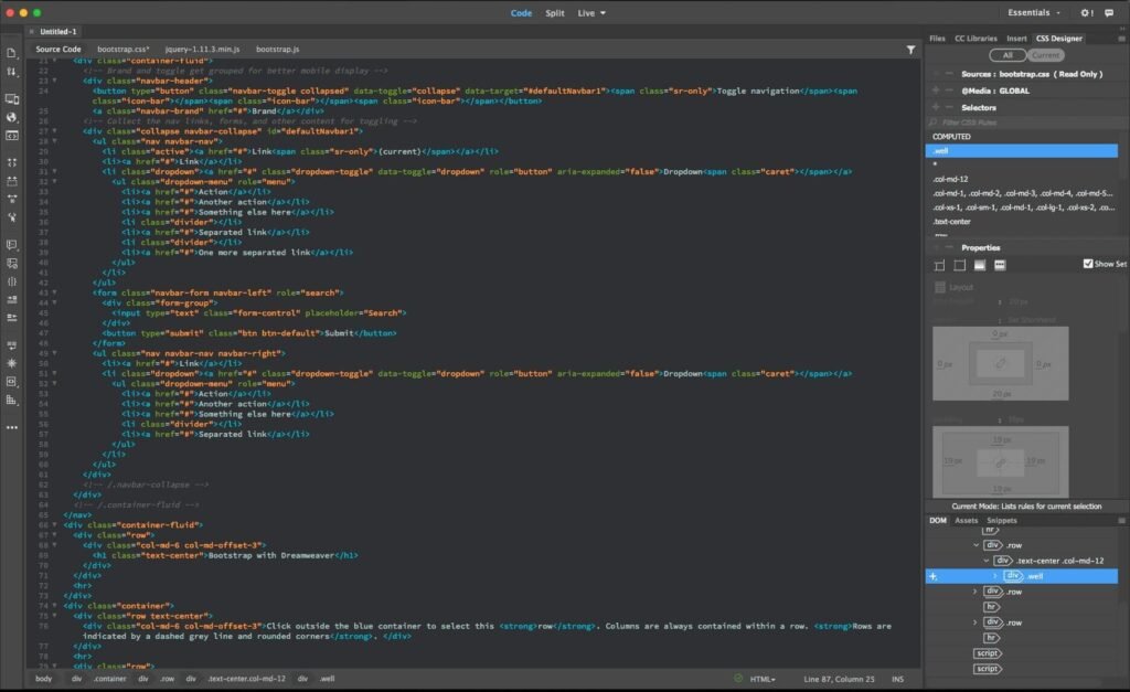 descargar dreamweaver